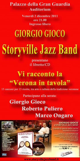 2 dicembre 2011 - Verona  - Gran Guardia - Storyville Jazz Band
